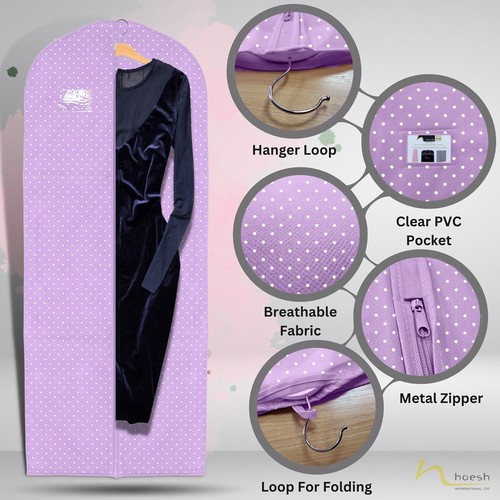 Hoesh 72in long zippered - 72in,