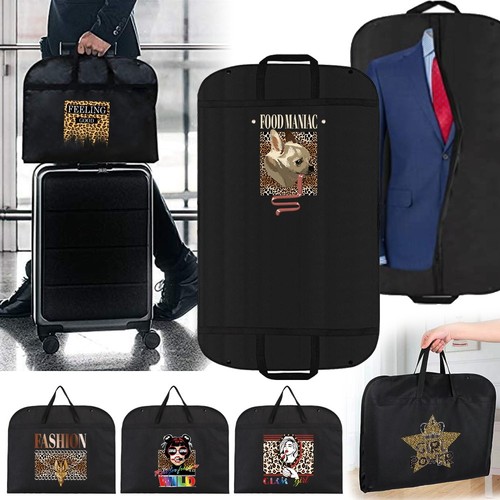 Leopard travel garment bag - leopard,