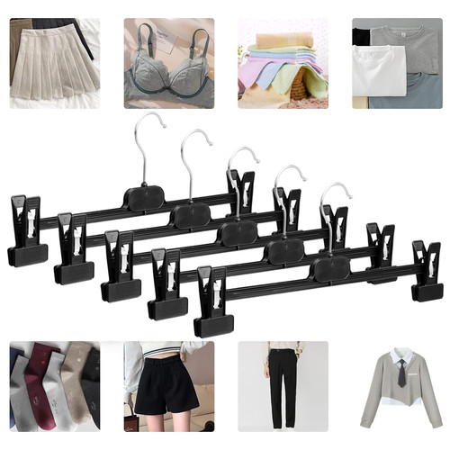 Pack adjustable plastic clip - 5,
